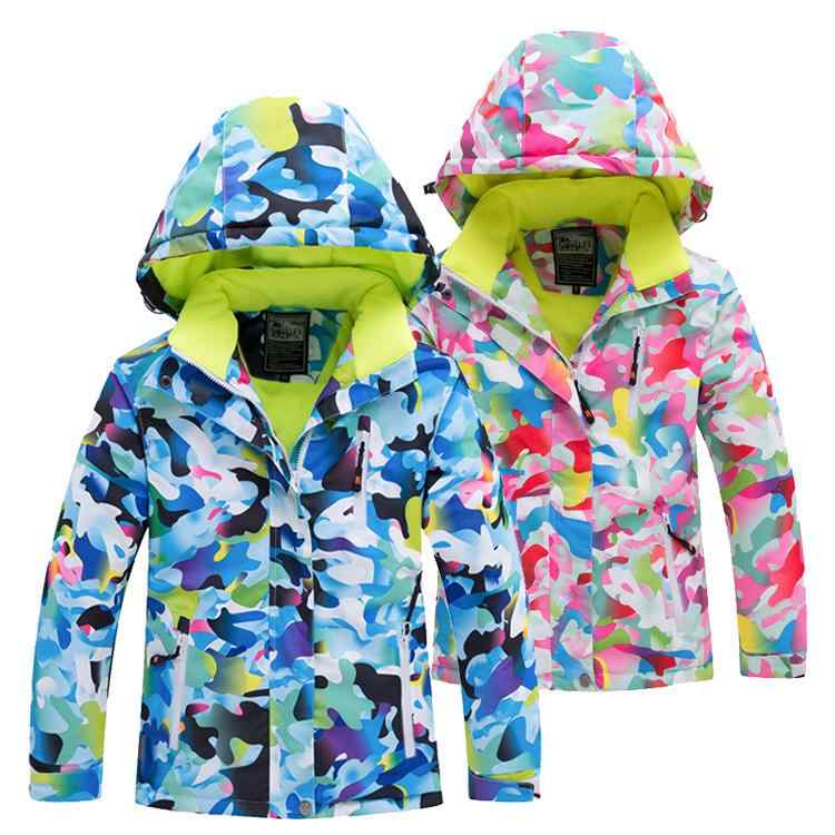 スノーボード ウィンター品 スポーツウェア キッズ ジュニア 男の子 女の子 子供 スキー 服 屋外 防風性 防水 暖かい 起毛 厚手 スノボー アウター ジャケット｜セキュアデポ