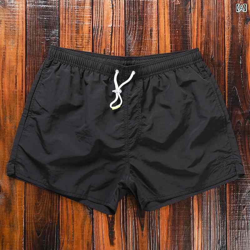 メンズ パンツ ビーチ 海パン 水着 プール サーフィン 海水浴 ショーツ 速乾 ランニング フィットネス 裏地 リゾート 温泉 サイズ スポーツ