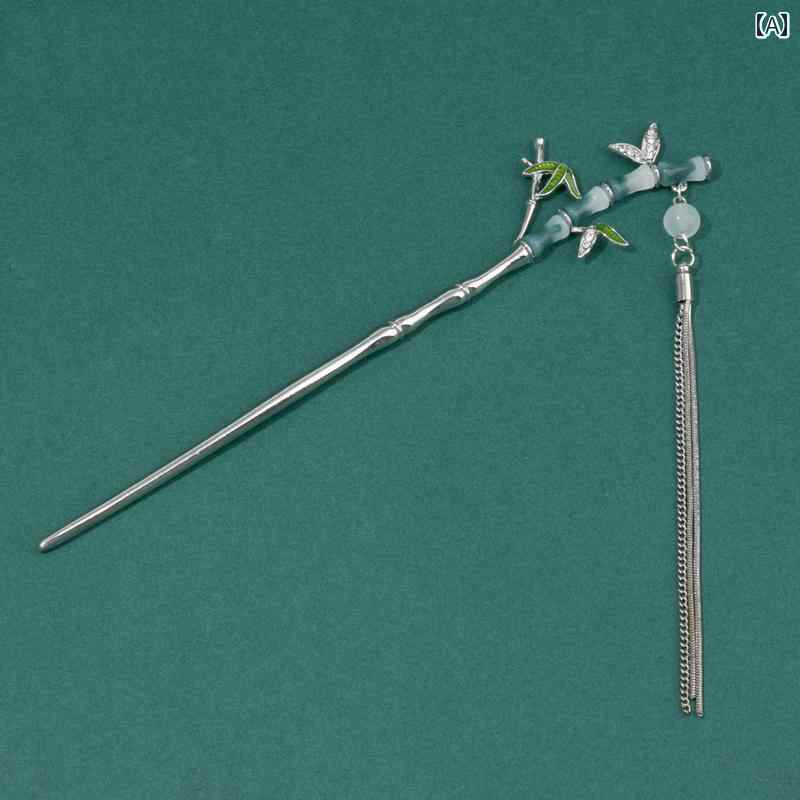 アクセサリー かんざし レディース 美しい 伝統 花 着物 和装 髪飾り ヘアピン 豪華感 エレガント 上品 自然 レトロ ドレス チャイナ風 簪