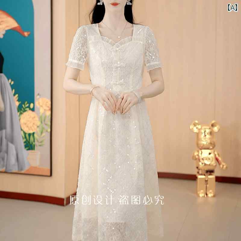 レディース 夏 シフォンワンピース 透け感ドレス エアリー 豪華感 おしゃれ きれいめ イベント パーティ 結婚式 フォーマル お呼ばれ お祝い ディナー アップ