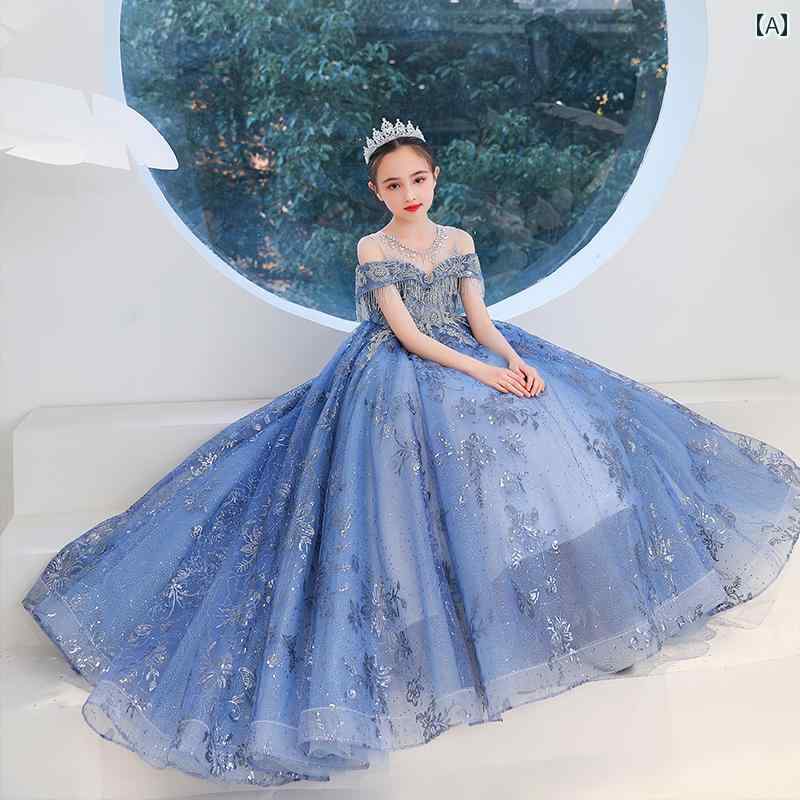 子供服 ドレス 結婚式 ウェディング フラワーガール パーティー 発表会 パフォーマンス 衣装 上品 エレガント 女児 キッズ