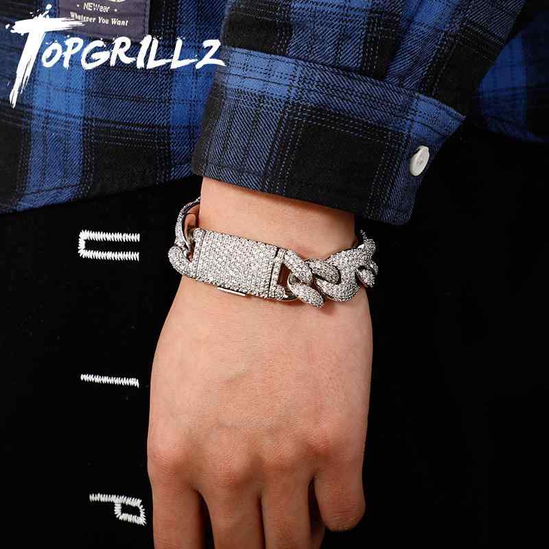 HIP HOP 宝飾品 ユニ一発やる 亜米利加 20 盛りだくさんチェーン店  キューバ共和国 腕輪 御居処 跳ねる メンズ キャバ ディスコティック 腕輪
