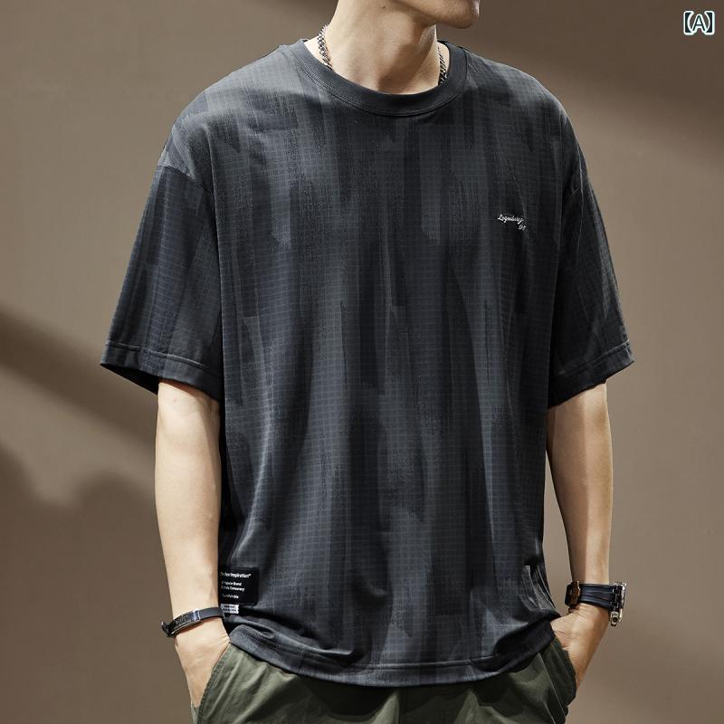 Tシャツ 半袖 夏 メンズ 紳士服 メンズ トップス おしゃれ レトロ ストリート カジュアル ラウンドネック 薄手 速乾 6,492円