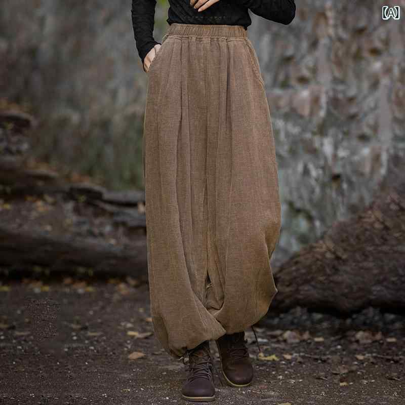 広々としたズボン下 自然的 仏教 成人女性服  門外漢 ズボン下 飛球製作 引っ切り無い 思い入れる 釈迦牟尼 宗教的礼拝 思い入れる リネン 酉の方角天然ゴム 衣嚢 レディース レディース 裾天然ゴム