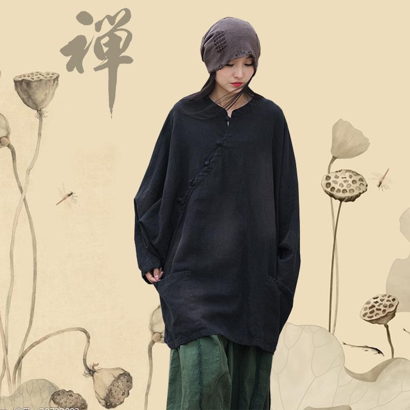 レディース レディース 豪華 瞑想 僧服 大きめサイズ ゆったり オーバーサイズ 瞑想 宗 服 チャイナ風 レトロ 平服 瞑想 修行 服 アジアン