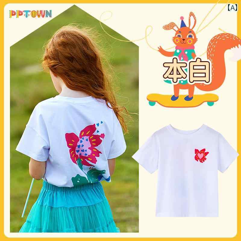 キッズ 子供 夏 半袖 Tシャツ トップス かわいい おしゃれ 着やい 動きやい 快適 韓国 海 プール 遊び 学校 幼稚園 保育園 ダンス 衣装 キャンプ レジャー アウトドア マリン スポーツ 旅行