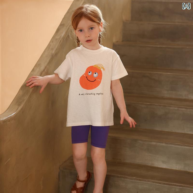 Tシャツ 半袖 シンプル カジュアル かわいい ベビー 赤ちゃん キッズ 乳幼児 子供 ベビー服 キッズファッション 子供服 女の子 夏