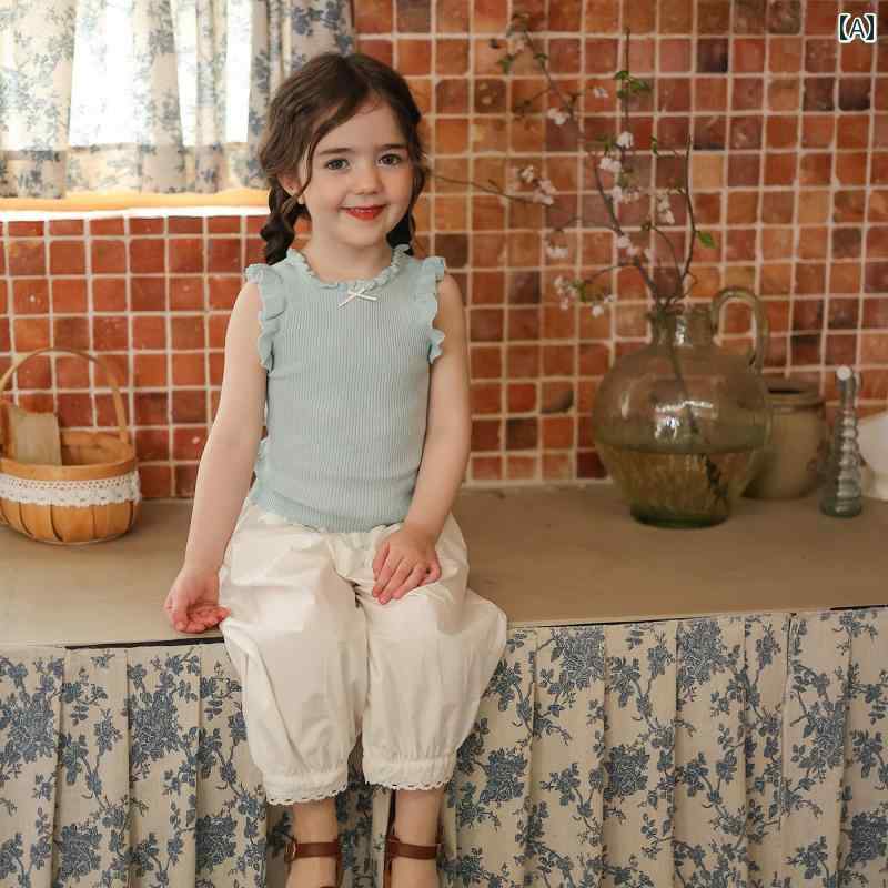 ノースリーブ シンプル カジュアル かわいい ベビー 赤ちゃん キッズ 乳幼児 子供 ベビー服 キッズファッション 子供服 女の子 夏