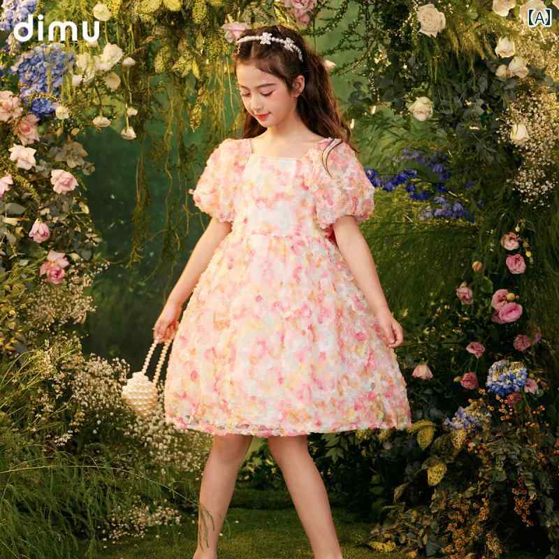 ワンピース ドレス プリンセス シンプル カジュアル かわいい キッズ 幼児 子供 キッズファッション 子供服 女の子 夏