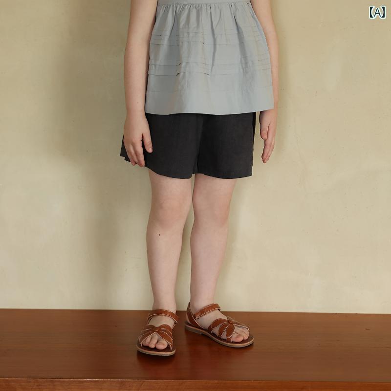 ショートパンツ シンプル カジュアル かわいい ベビー 赤ちゃん キッズ 乳幼児 子供 ベビー服 キッズファッション 子供服 女の子 夏