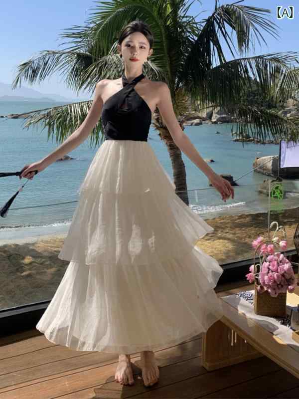 リゾートドレス 夏ドレス ディナードレス ホリデードレス 夏 ロングドレス 魅惑 旅行 休暇 バカンス エキゾチック エレガント フェミニン レディース