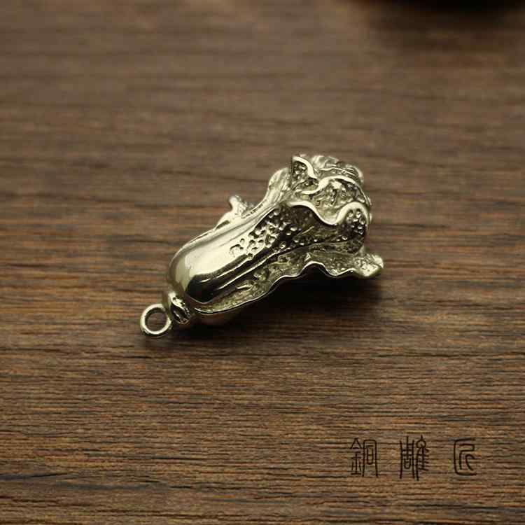 ペンダント 中国風 アクセサリー 吉祥 キャベツ ペンダント 銅 ペンダント 車 キーホルダー ペンダント アクセサリー ギフト