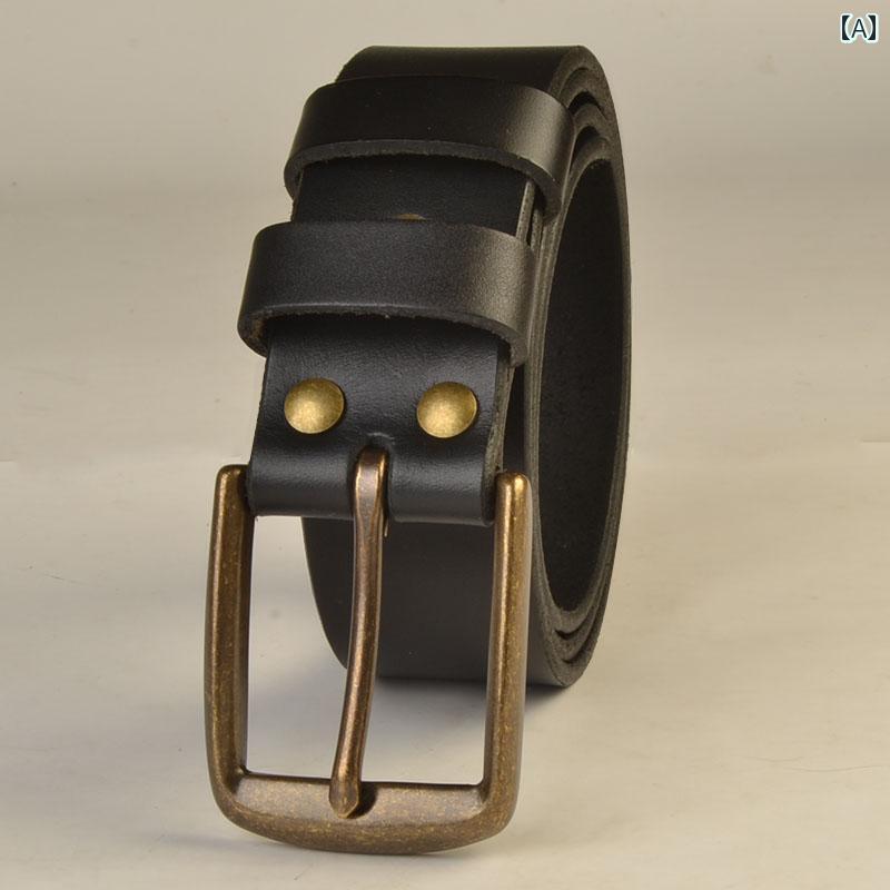 メンズ ファッション アクセサリー オールシーズン ライト ボディ パテント レザー シングル ループ ピン バックル