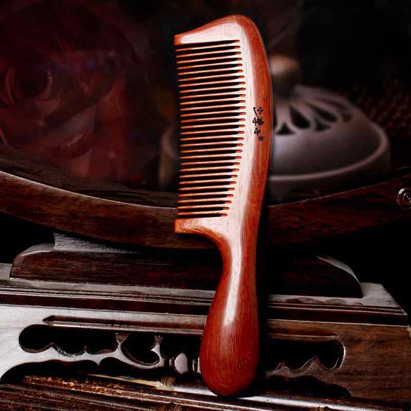 ヘアケア コーム くし おしゃれ ギフト ブラシ ウッド 頭 マッサージ 彫刻 木 頭皮 脱毛 小物 雑貨 レディース レトロ レディース