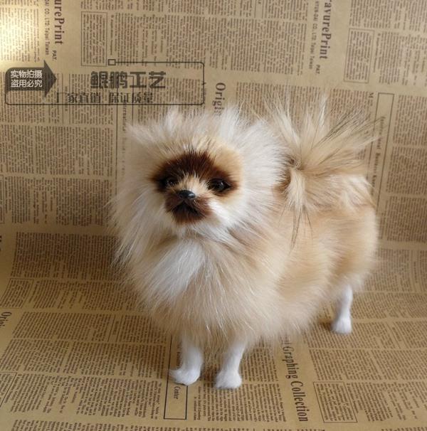 犬 かわいい ぬいぐるみ 動物 犬 ポメラニアン ホーム アクセサリー 装飾 有名犬 シミュレーション 有名犬 ペット 装飾動物