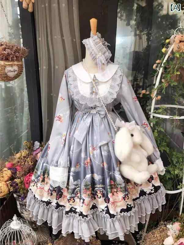 ロリータ 甘ロリ ゴスロリ 地雷 コスプレ オーセンティック フェアリー プリンセスドレス 激かわいい レディース ファッション 春夏