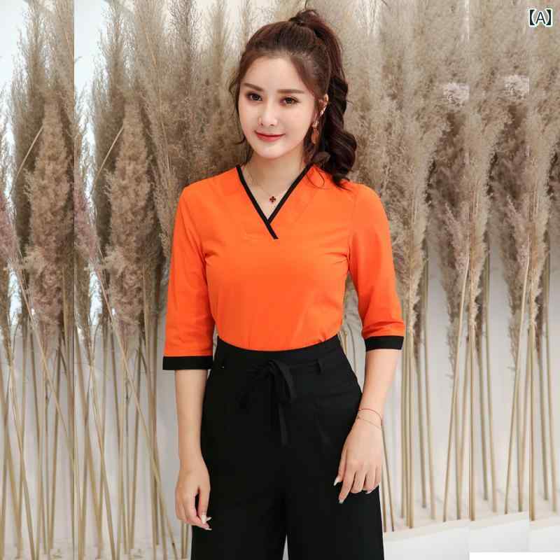 制服 接客業 マッサージ エステ ビューティーサロン フットセラピー フットマッサージ ヘルスクラブ チャイナ風 レディース ファッション