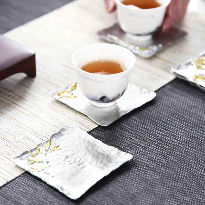 コースター 今めかしい 受け皿 茶道 平円盤 お茶つや消し ティーカップホルダー レトロ 珈琲品 茶の葉品 今めかしい 普段使い走り生きて行く
