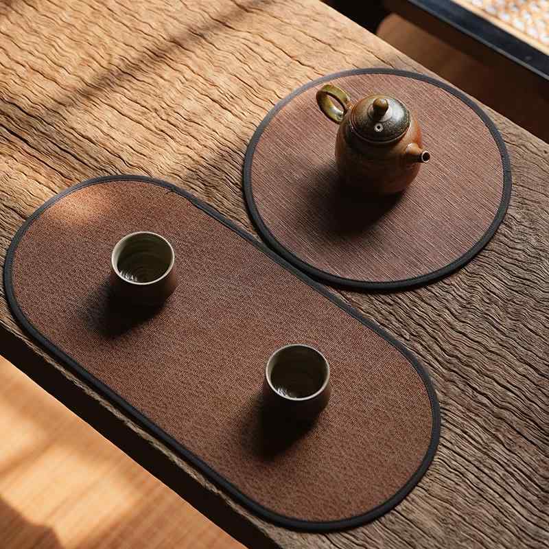 晩ご飯つや消し お茶つや消し 今めかしい 雲糸 レトロ 楕円面形 納める つや消し お茶つや消し 雨合羽 丸型 差し交わす 赤銅色 コースター 晩ご飯 時刻表