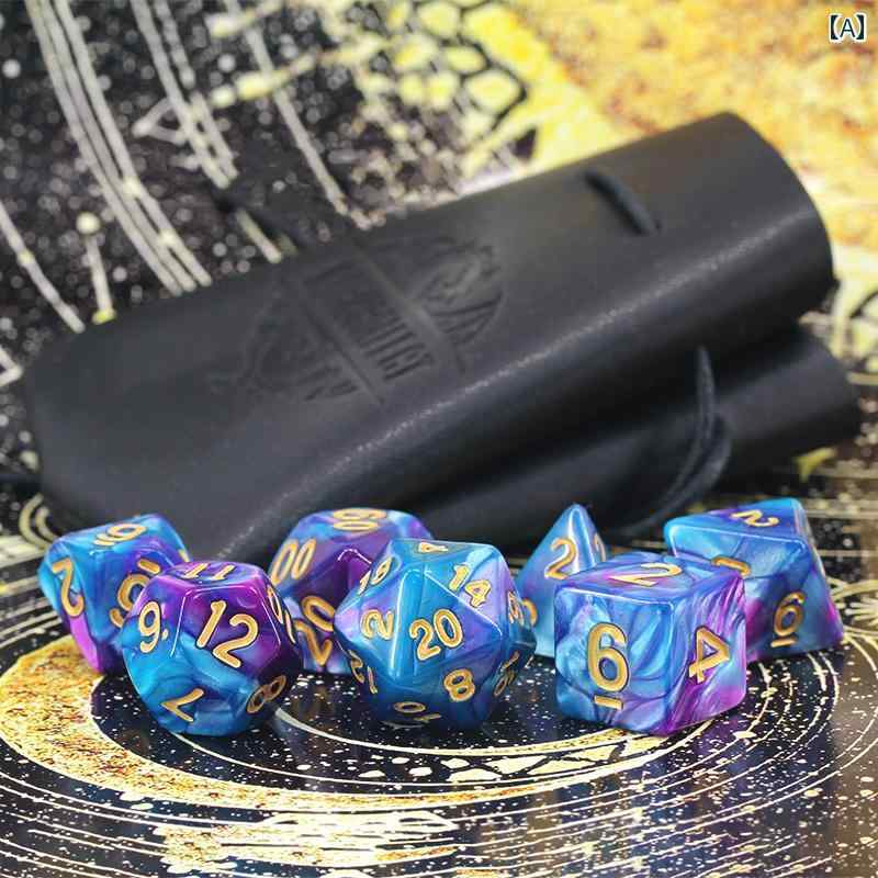 サイコロ ダイス 多面体 ボードゲーム きれい 室内 学生 おしゃれ シンプル インテリジェント おもちゃ 玩具 ストーン