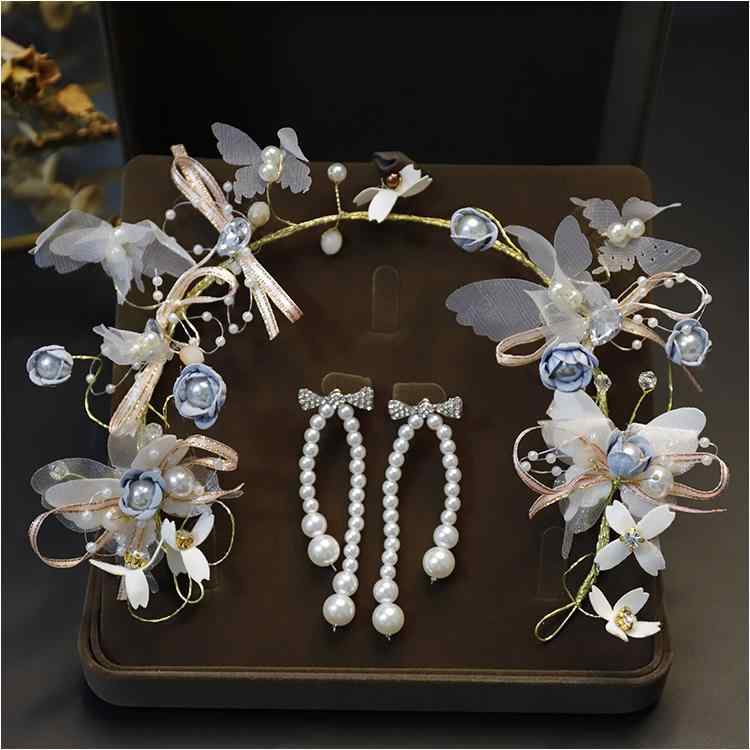 アクセサリー 髪飾り ヘアバンド ジュエリー ブライダル ヘア カチューシャ 結婚式 レディース フラワー 雑貨 小物 装飾品 道具 レディース