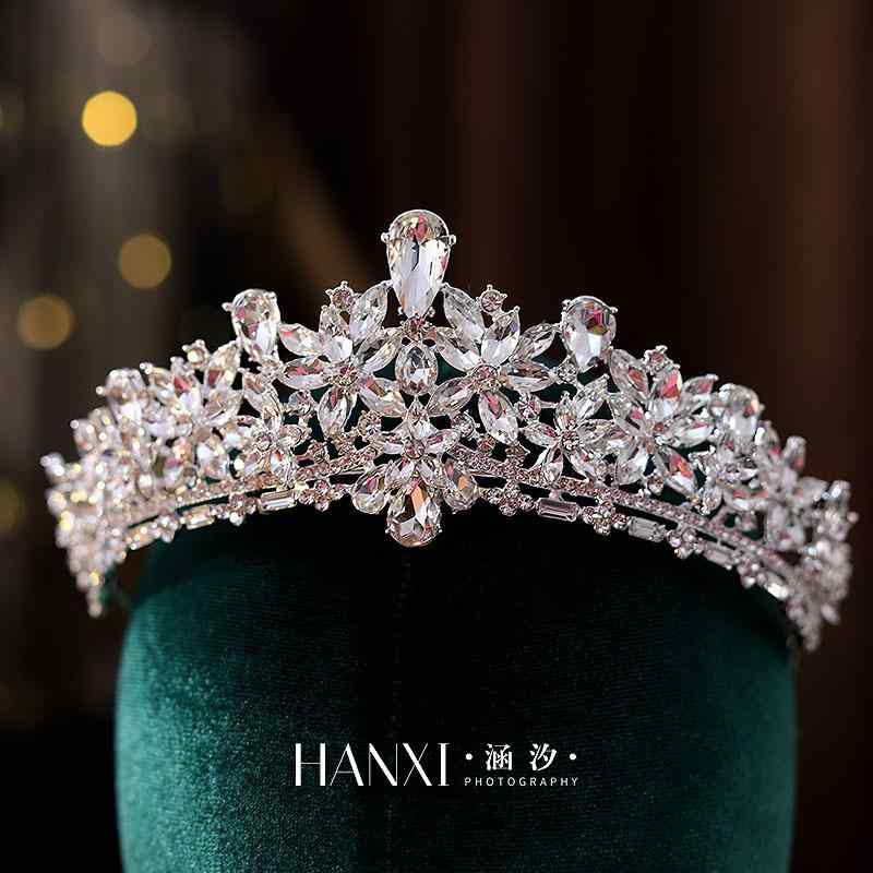 ヘアアクセサリー 髪飾り ティアラ ブライダル ジュエリー 結婚式 レディース クラウン 雑貨 小物 装飾品 道具 レディース