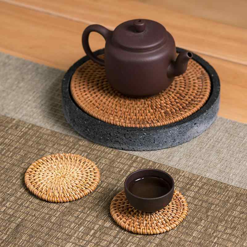 茶道具 コースター ティーカップマット ティーポットマット セット 断熱マット レトロ おしゃれ かわいい 中国風 和風 4,949円