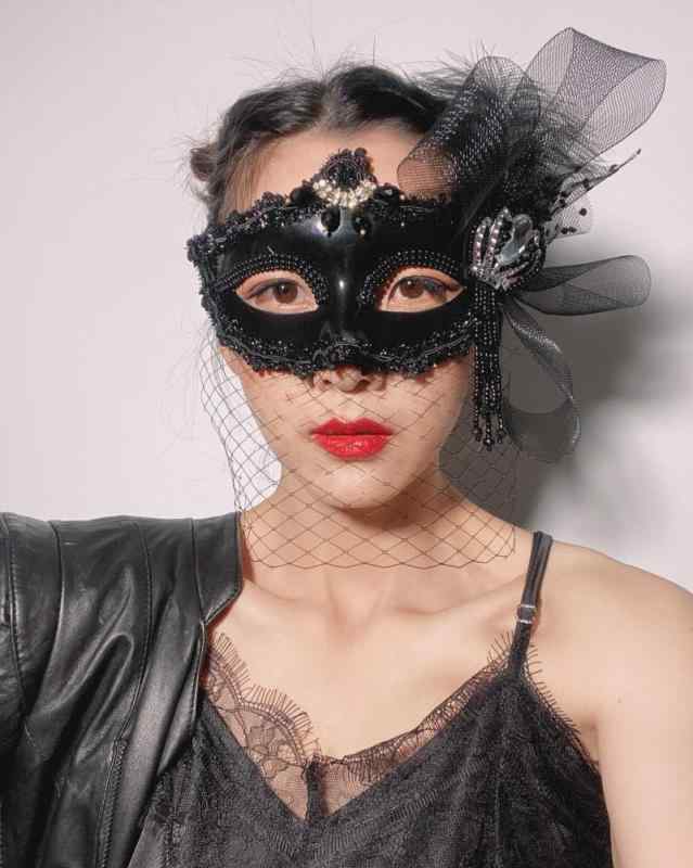 カバー メッシュ パーティー ベール フェニックス プリンセス 仮面 仮装 ボール レース フェザー ハロウィンマスク ガール
