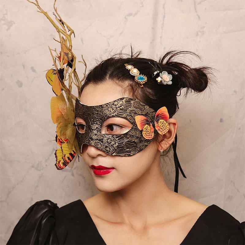 仮面 マスク アイマスク ムマスク コスプレ 仮装 衣装 変装 覆面 装飾品 ファッション小物 アイテム パーティー ステージ ベール 仮面舞踏会 パフォーマンス