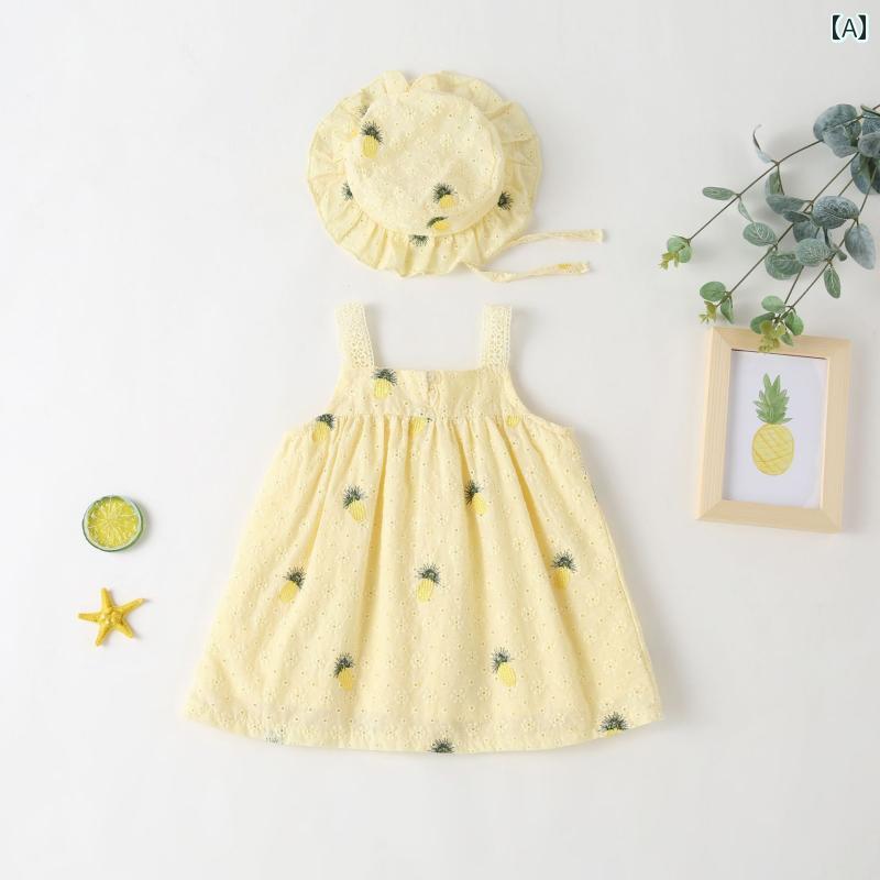 ロンパース ジャンプスーツ 夏 ベビー ドレス 薄手 女の子 サスペンダー プリンセス ワンピース 新生児 かわいい 赤ちゃん さわやか