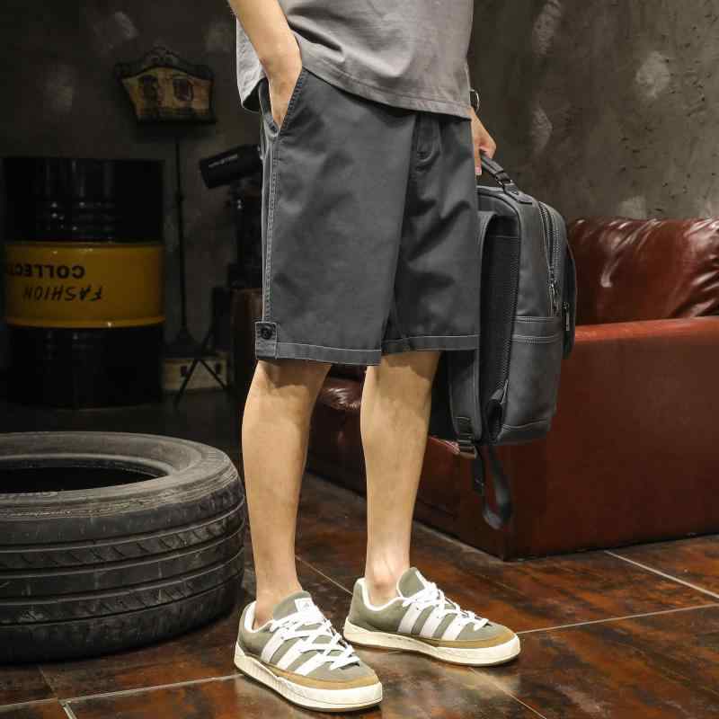 メンズ 男の子 ショート パンツ 夏 快適 ワークウェア パンツ レトロ カジュアル ストレート パンツ ストレッチ性 カジュアル ファッション かっこいい
