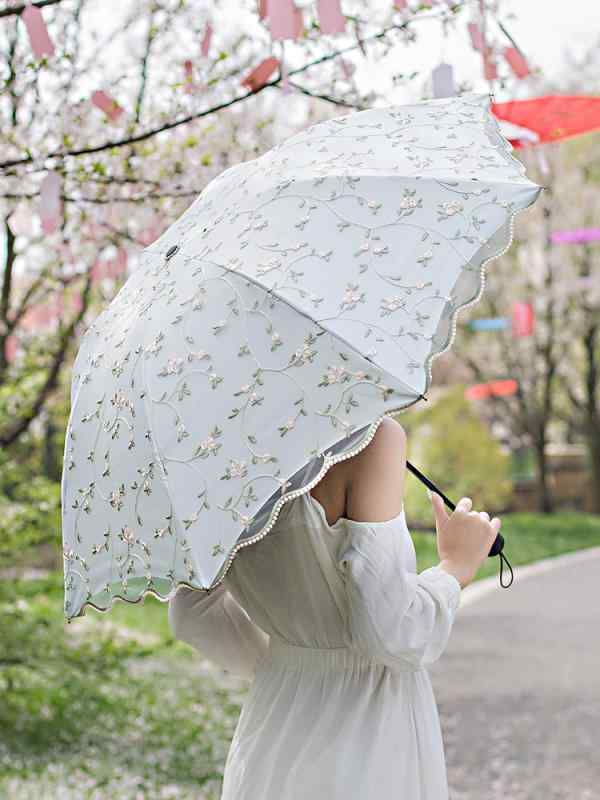 日がさ 成年者 折りたたみ傘 三つ折り ステンレス鋼 紫外線押しとどめる 日焼押しとどめる 日よけ 晴雨兼傘 レディース レディース