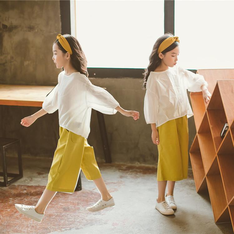 子供服 キッズ 女の子 プリンセス ファッション コットン 韓国 セットアップ プルオーバー 長袖 薄手 夏