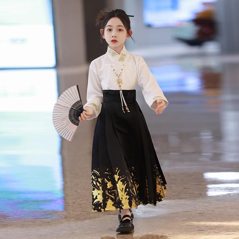 スカート 女の子 夏 子供 レトロ 衣装 チャイナ風 ハーフ スカート 赤ちゃん 唐 スーツ 中国風 キッズ 薄手