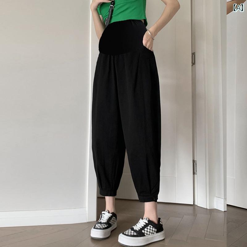 マタニティパンツ カジュアルパンツ ワークウェアパンツ カジュアル ゆったり 春夏 レディース マタニティウェア