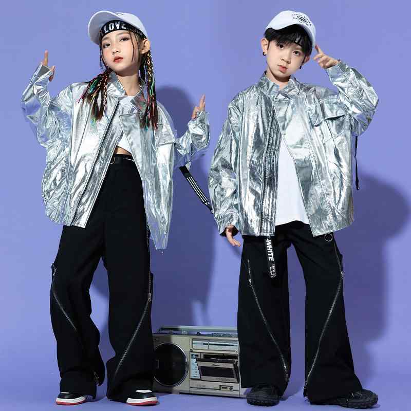 子供 キッズウェア 長袖 ゆったり セットアップ ストリート ファッション ダンス パフォーマンス 衣装 ジャズ ユニーク おしゃれ イベント アウトドア｜セキュアデポ