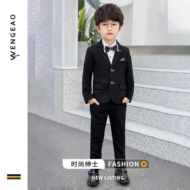 スーツ キッズ 子供 おしゃれ ファッション ドレス フラワーガール ウェディング 男の子 春秋 フォーマル セット ブリティッシュ ボーイズ ジャケット