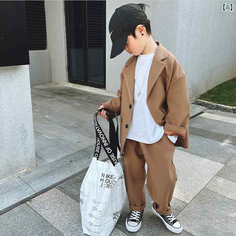 キッズ もの言う花 御坊っちゃん お祝い背広 フォーマル 格好のいい着 春 御坊っちゃん 背広 進行掛り 演芸 格好のいい 小わっぱ 韓国 入園式 はいり込む式 卒園式 卒式 華燭の典 その他-キッズ・ベビー・マタニティ-キッズファッション