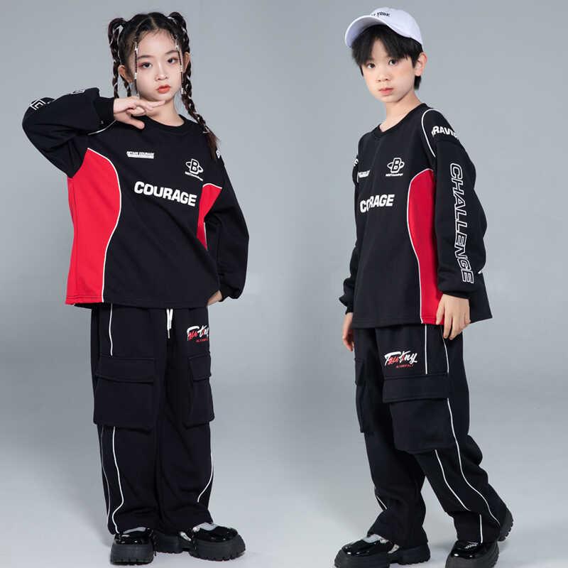 子供服 女の子 男の子 スウェットスーツ スウェットパンツ コスチューム バンド ダンス ヒップホップ 運動会 パフォーマンス 衣装 クール かっこいい キッズ