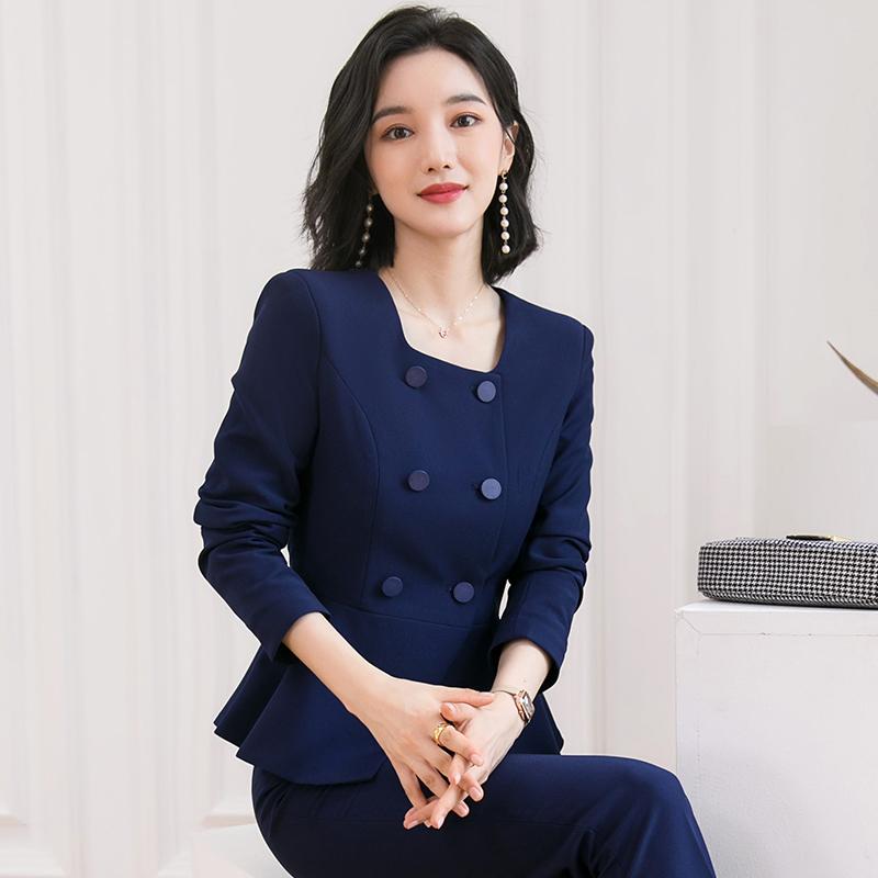 レディース 制服 ユニフォーム ビジネスウェア ジャケット パンツ スカート 秋冬
