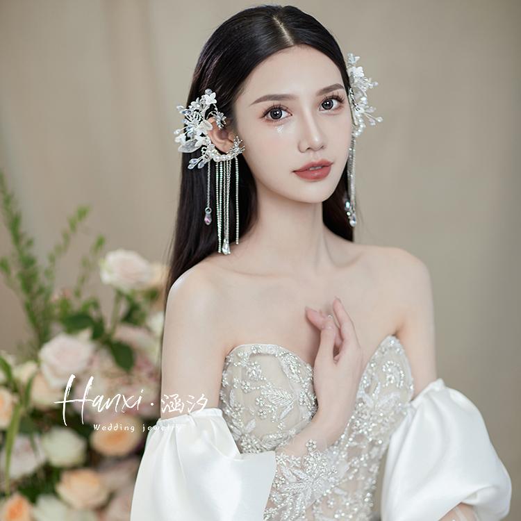 アクセサリー 髪飾り イヤリング ジュエリー ブライダル イヤー カチューシャ 結婚式 レディース フェアリー 雑貨 小物 装飾品 道具 レディース