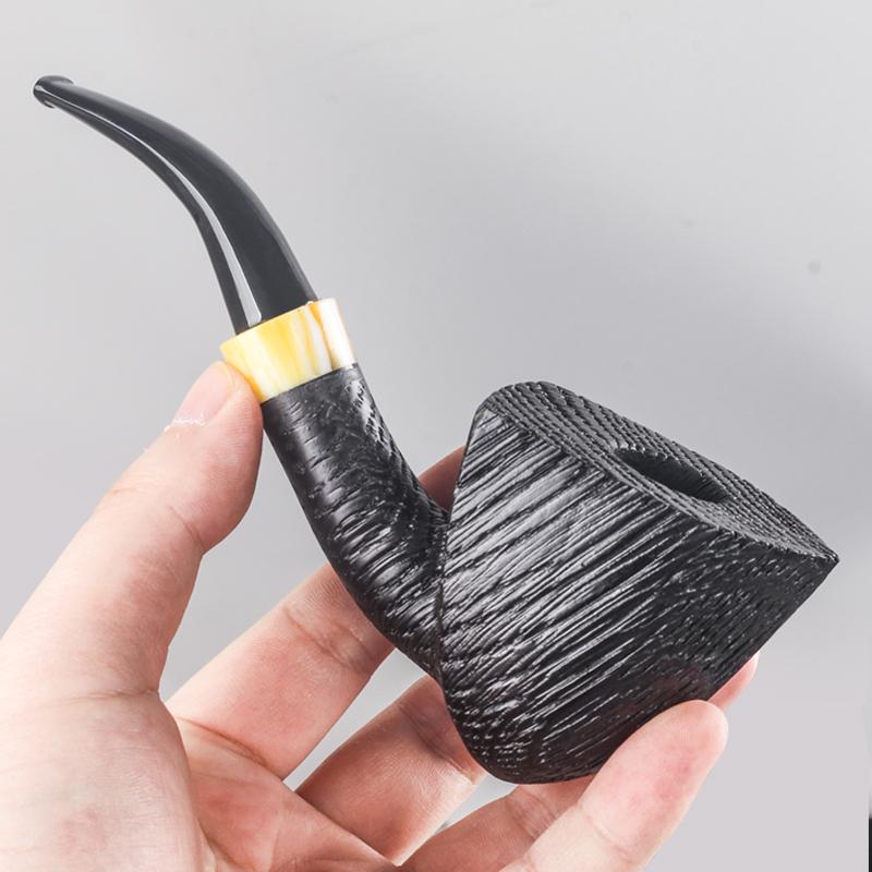 喫煙 パイプ 煙管 タバコ パイプ 葉巻 レトロ メンズ ポータブル おしゃれ 昔がら フルセット