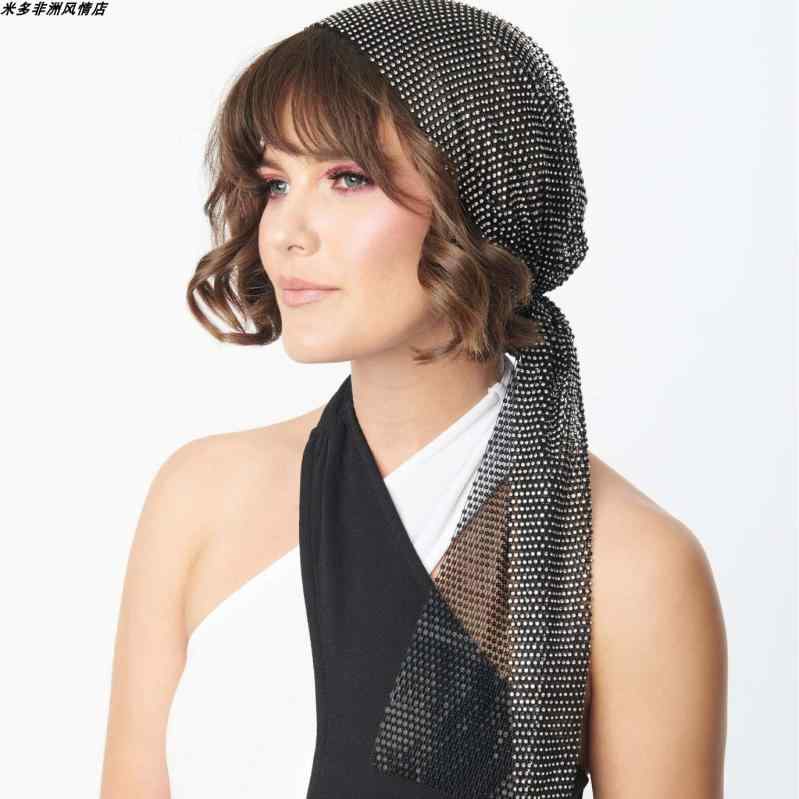アフリカン ヘアアクセサリー ターバン キャップ 帽子 ロングテール レディース 雑貨 小物 レディース