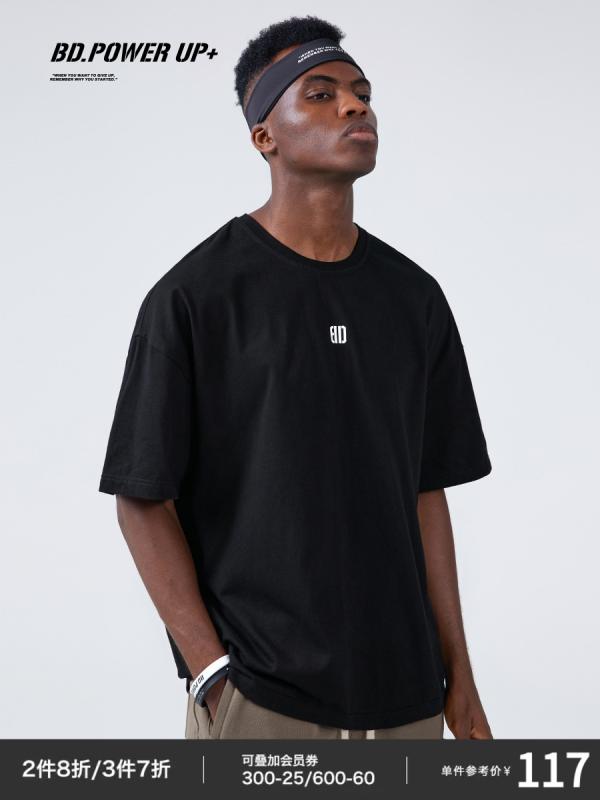 メンズ Tシャツ 半袖 ラウンドネック バックプリント カジュアル オシャレ 綿 コットン 夏