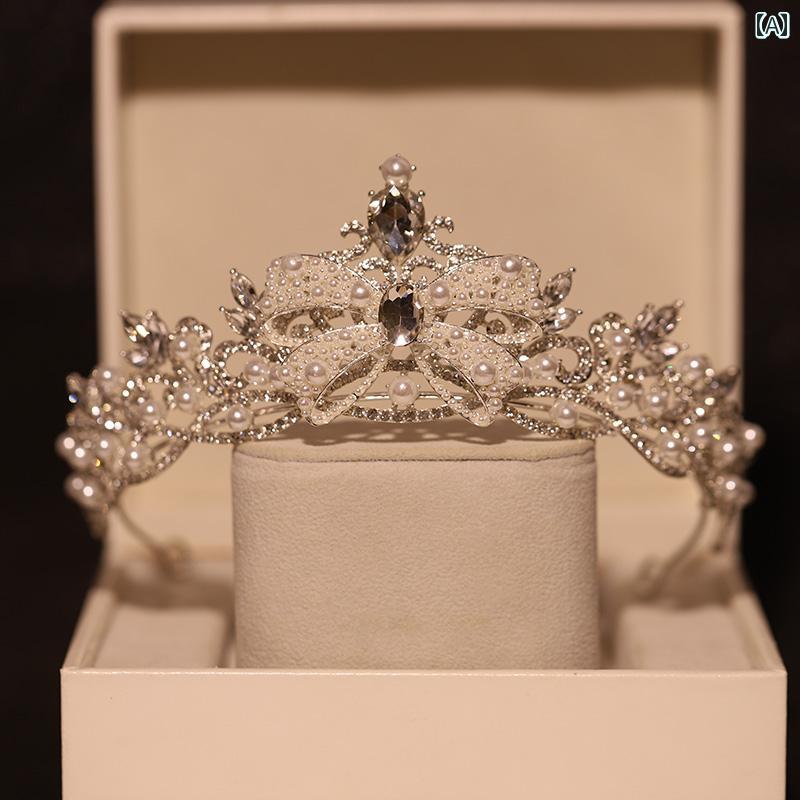 ティアラ クラウン 王冠 イヤリング ネックレス セット ジュエリー ヘアアクセサリー 髪飾り カチューシャ ウェディング 大人 レディース 大人式 エレガント 結婚式 レディース