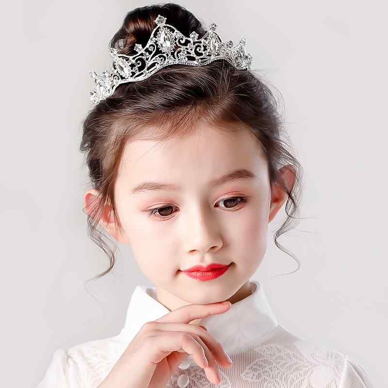 子供 プリンセス ティアラ 髪飾り ドレスアップ 記念日 韓国 かわいい 女の子 パフォーマンス 誕生日 写真撮影 ヘアアクセサリー