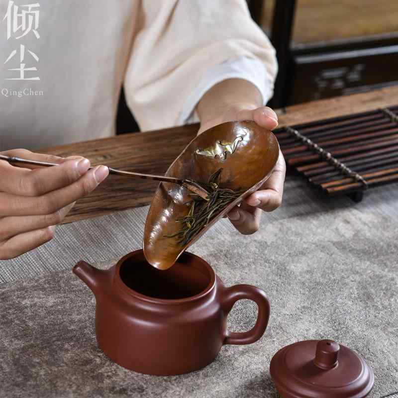 茶道具 ティースプーン 茶葉置き 収納 シャベル トレイ 食器 竹 雑貨 小物 装飾品 配膳品 テーブルセンター アンティーク 道具 レトロ コレクション