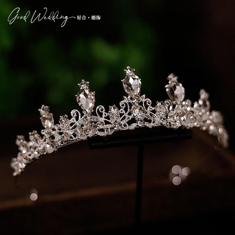 ティアラ クラウン レディース アクセサリー ブライダルジュエリー シンプル さわやか 光沢 王冠 花嫁 ウェディング ヘアアクセサリー フェアリー ウェディングドレス 誕生日 アクセサリー 王冠
