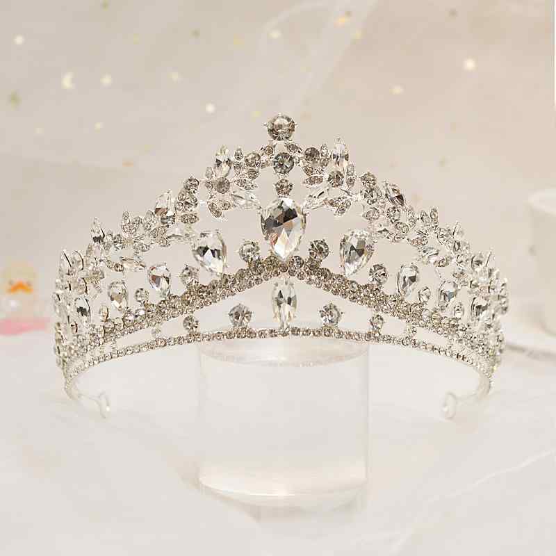 ティアラ 子供 女の子 プリンセス ヘアアクセサリー アクセサリー 誕生日 クラウン イヤリング ネックレス 王冠 セット ラインストーン