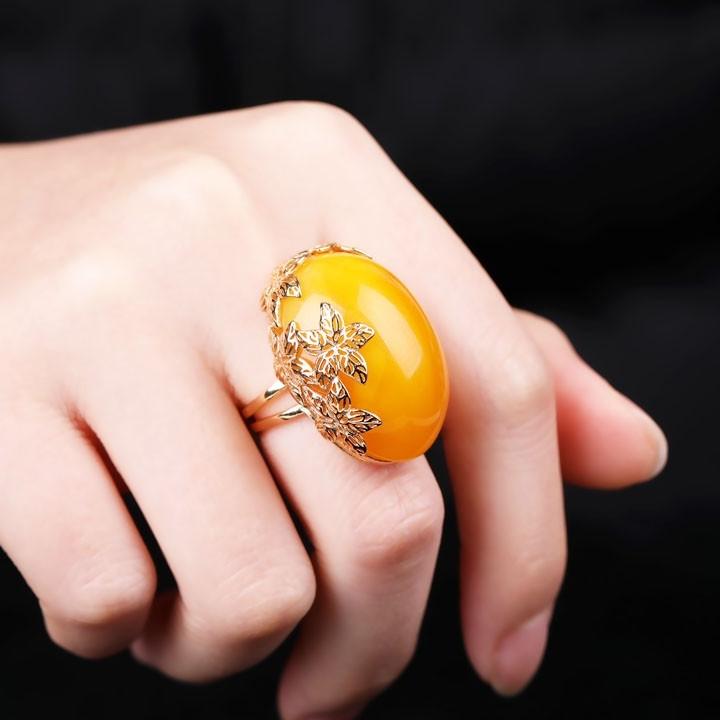 指輪 空枠 S925 シルバー リング 空 ホルダー スターリング シルバー リングホルダー アンバー アクセサリー ジュエリー